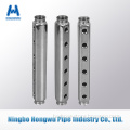 Stainless steel manifold pipe for floor heating pipe